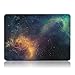 Ueswill Nebula/Green Smooth Soft Touch Matte Frosted Hard Case Cover + Microfiber Cleaning Cloth MacBook Pro 13