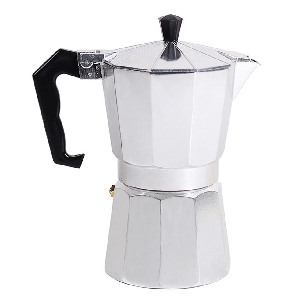 Macchina Per Caffè Espresso, Stile Italiano Ottagonale Casalingo Classico Alluminio Espresso Caffettiera Fornello 1/3/6/9/12 Cup Fornello Espresso Caffettiera Caffettiera Moka Macchinetta Latte Stufa Prezzi offerta