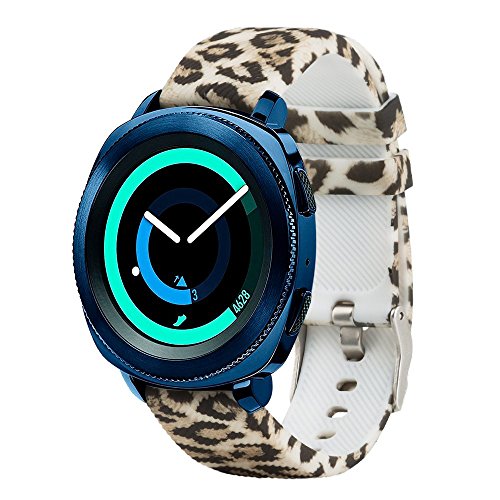 honecumi For Samsung Gear Sport Soft Silicone Sport Quick 20mm Smart Watch Bands Release Watch Strap Wristband for Samsung Gear 2 Classic/Huawei Watch 2 Watch/Garmi Vivoactive 3