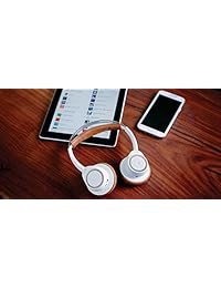 Auriculares inalámbricos con micrófono Backbeat Sense de Plantronics con micrófono   Blanco