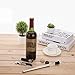 Newward Iceless Wine Chiller, 3-in-1 Stainless Steel Wine Bottle Cooler Stick with Aerator and Pourer - Includes a Waiter's Corkscrew and Stopper