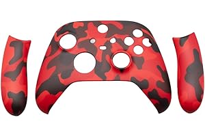 Hzxkqmil Replacement Housing Shell Case Faceplate + Side Rails Cover Accessories for Xbox Series X/S Wireless Controller - Ca