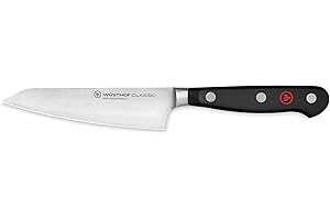 WÜSTHOF Classic 5" Utility Knife, Black, Stainless Steel