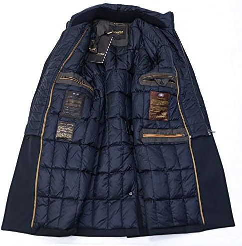 最先端 ムーレー Moorer メンズ アウター ダウンチェスターコート ダークブルー Harris Wi Darkblu 期間限定価格 Www Asianimportsltd Com