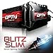 OPT7 Blitz Slim 9006 HID Kit - 3.5X Brighter - 4X Longer Life - All Bulb Sizes and Colors - 2 Yr Warranty [8000K Ice Blue Xenon Light]