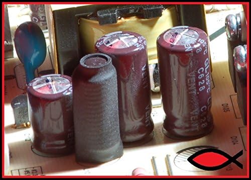Samsung T240HD Monitor repair Kit (8 Capacitors) for IP-54155A power supply/inverter board