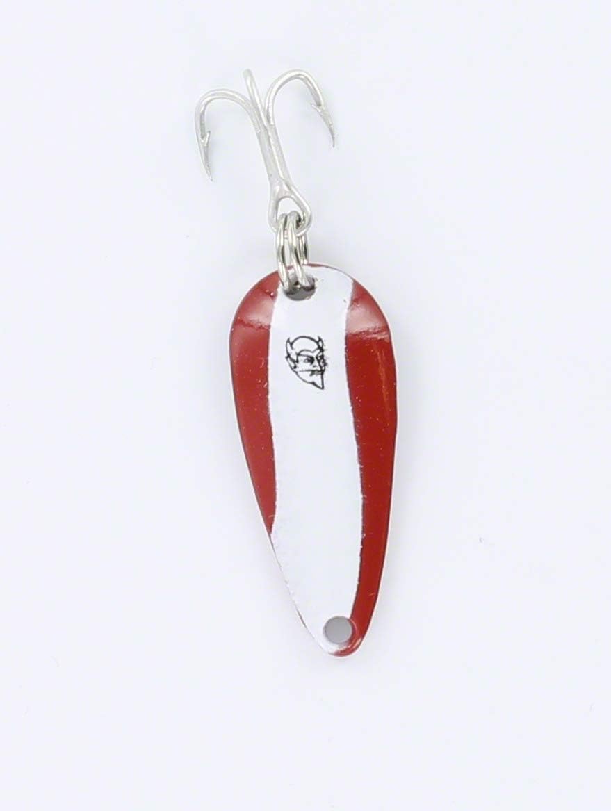 Original Dardevle Spoons (Red/White, 1/8 Ounce) Amazon.co.uk Sports
