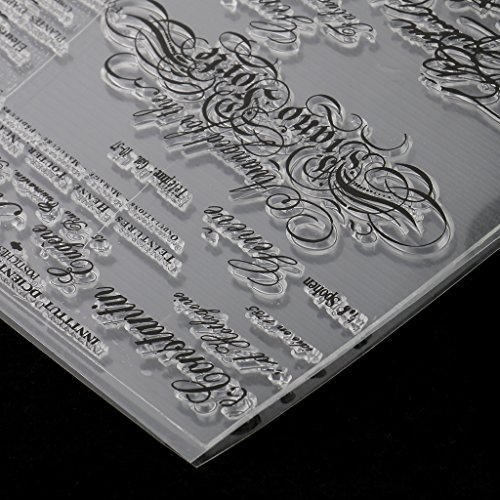 4 MonkeyJack+English+Decoration+Silicone+Scrapbooking