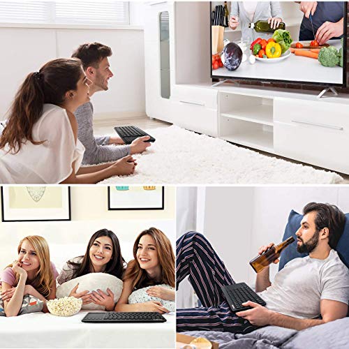 VicTsing Wireless Touchpad Keyboard, 2.4Ghz USB Mini Wireless TV