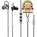 LTI-DIRECT Premium Quality Aluminum Housing Wired Earphones Headphones With Mic Remote Bass Stereo Earbuds For All Smartphone Android iOS With 3.5MM Jack ( Black Gray) Lifetime Replacement