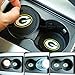 2 Pack 2.75 inch for Green Bay Packers Car Interior Accessories Anti Slip Cup Mat for All Vehicles (Green Bay Packers)
