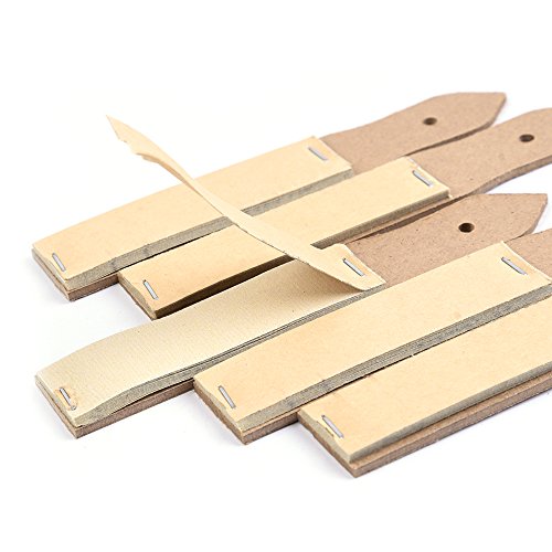 Lead & Pastel Sandpaper Block Pencil Pointer (12 Sheets for Each, Pack of 5)