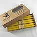 Jack Bee Nimble 100% Pure Beeswax Candles, Set of (12) 10x3/4 Hand Made Honeycomb tapers (Natural)