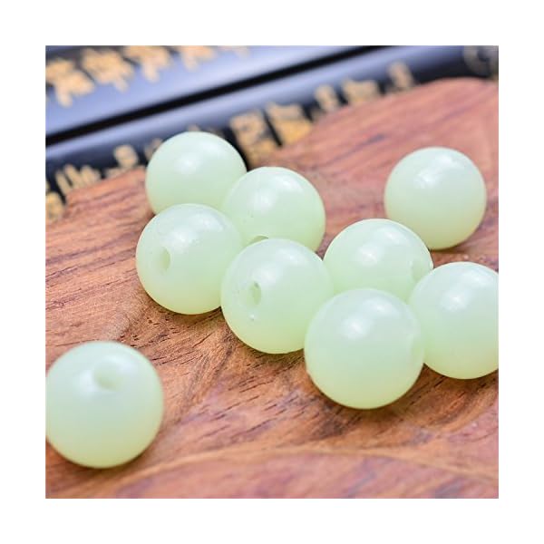 BeautyMood-500pcs-Green-Glowing-Fishing-BeadsGlow-in-the-Dark-Beads-for-Jewellery-Making6mm1mm-Hole