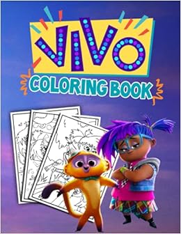 Vivo Coloring Book: 35 One Sided Coloring Pages Featuring Stunning