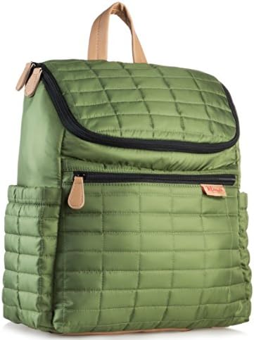 Diaper Bag Backpack with Stroller Straps. Baby Diaper Backpack For Women, Men, with Matching Changing Pad.