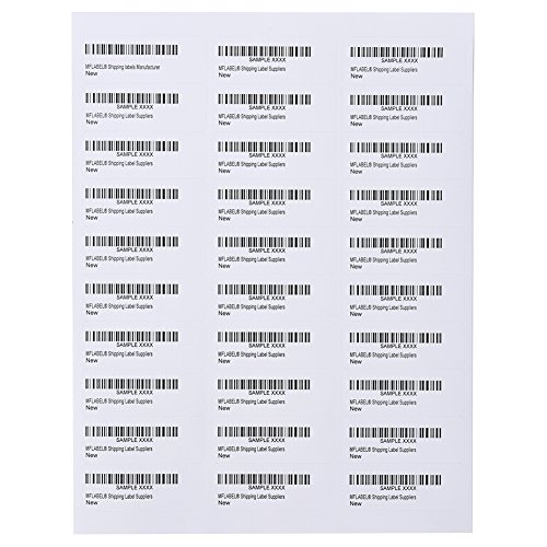 MFLABEL Sheets 30-UP Easy to Peel Address Labels 1