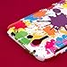 Empire Mpero Snapz Series Glossy Case for Asus PadFone X - Retail Packaging - White Paint Splatter