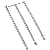 Uniflasy 7508 Grill Burner Tube for Weber Genesis Silver B/C Gold B/C Spirit 700 Spirit E-310, E-320 Side Control Weber 900 Grill Parts Stainless Steel Gas Grill Burner Tube Kit