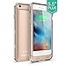 iPhone 6S Plus Battery Case, iPhone 6 Plus Battery Case, ZVOLTZ ZT6+ iPhone 6/6S Plus Battery Case (5.5 Inches) - [Champagne Gold/Clear]- 4000mAh Protective Charging Case Backup Battery Pack