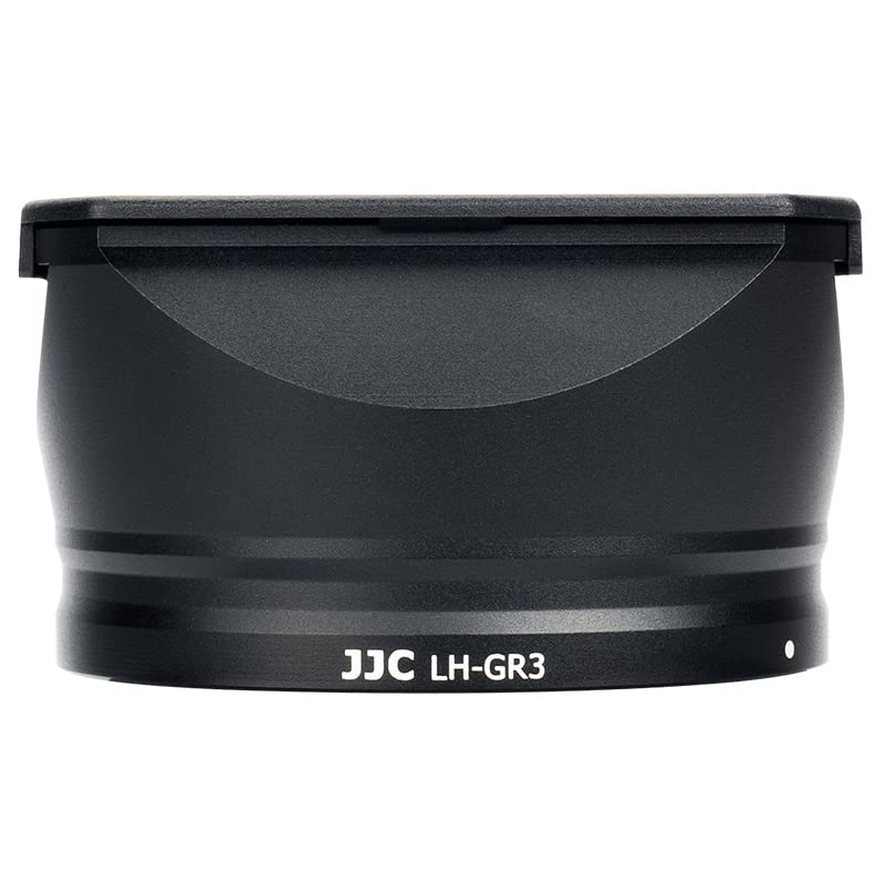 JJC Metal Lens Hood with Protection Cap for Ricoh GR III GRIII Digital Camera Accessories