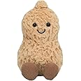 JEIIYCAT Aimery Cute Peanut Plush Toy, 6.5" Soft Stuffed Doll, Peanut Plushies Pillow Gifts for Kids Girlf Friend Birthday