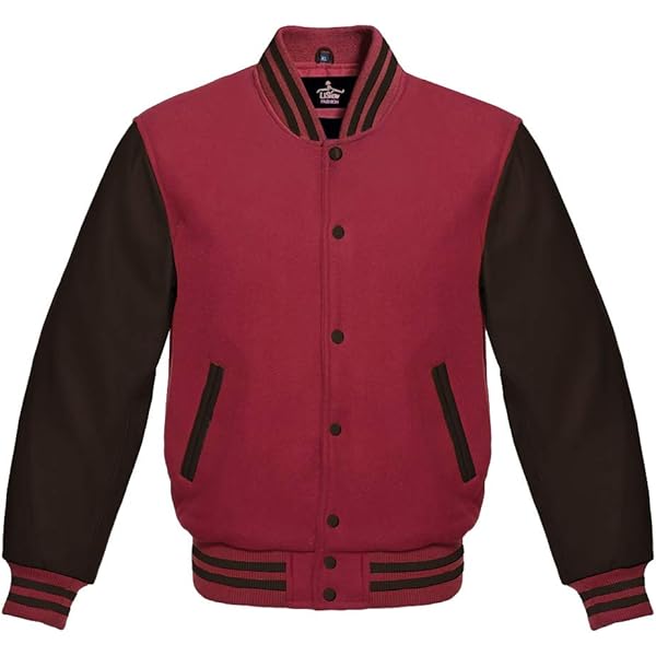 Lishow Fashion Varsity Jacket For Baseball Letterman Bomber School