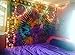 Psychedelic Celestial Indian Sun Hippie Hippy Tapestry Wall Hanging Throw Tie Dye Hippie Hippy Boho Bohemian Tye Die Hand-loomed Window Doorway Door Curtain