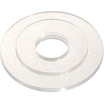 Best Deal For B&P Lamp Clear Plastic Washer For Crystal Fixtures