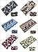KINGREE 6PCS Outdoor Magic Scarf, Elastic Headbands, Headscarves, Headwear, Mask (Land Camo)