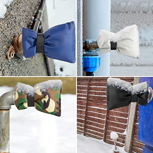 4 Packs Outdoor Faucet Covers Thickened Winter Anti Freeze Hose Bib