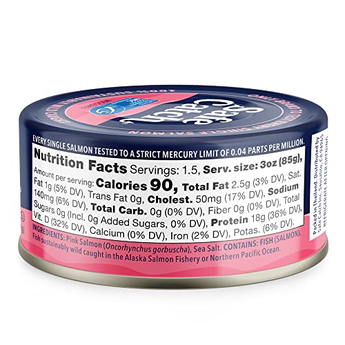 Safe Catch Wild Pink Salmon Canned WildCaught Skinless Boneless Salmon