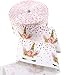 Gold Foil Unicorn Printed Grosgrain Ribbon 3