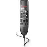 Philips SpeechMike Premium Touch Dictation USB Microphone, Slide-Switch