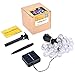 DecorNova 907030 20 Feet 30-LED Outdoor Fairy Solar Powered Globe String Lights, 19.7 ft, 5 Colors