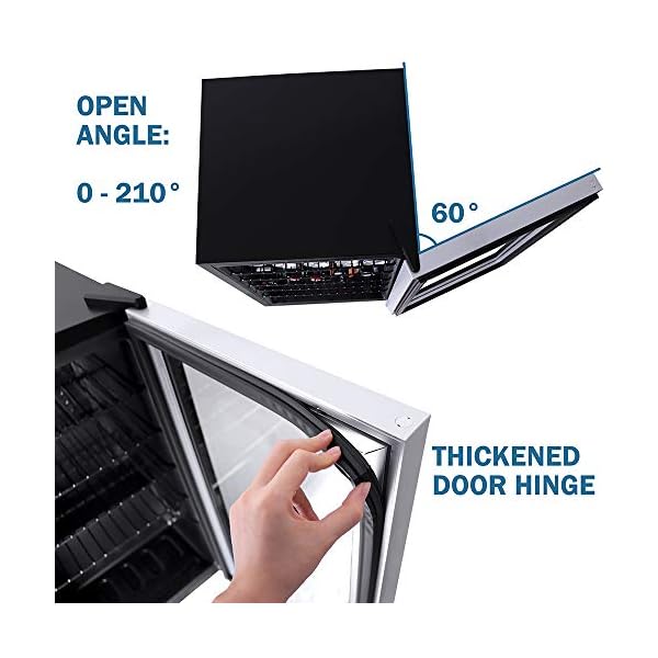 24-Bottles-Wine-Cooler-Compressor-Chiller-Cellar-Freestanding-Single-Zone-Fridge-for-Wines-Champagne-with-Digital-Temperature-Display-and-Double-layered-Glass-Door