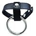 iiniim Men's Leather Ball Lifter C-Strap Thongs Mention Bracelet Ring Underwear