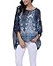 Vanbuy Batwing Sleeve Beach Cover Up Beach Vacation Clothes Off The Shoulder Tops for Women