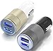 Ixir 12V-24V 2 Port 3.1 Dual USB Car Charger + Smart Iq Technology for Apple iPhone 4 5 6 6s Plus iPad & &roid Samsung Galaxy S6 Edge Note 5 4 3 2 - 2 Pcs