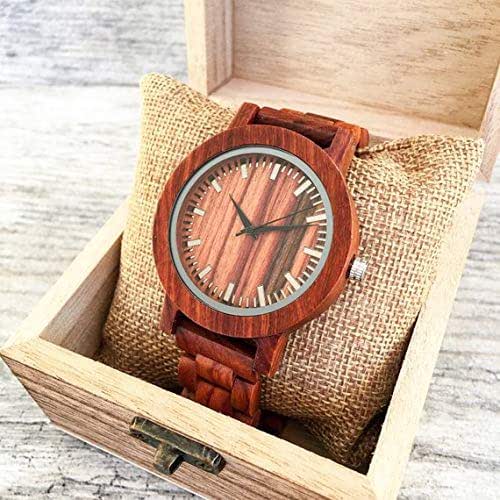 Amazon.com: Engraved Mens Watch, Mens Wood Watch, Personalized Watch