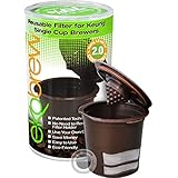 Ekobrew Refillable K-cup for Keurig 2.0 and 1.0 Brewers