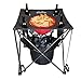 Tailgating Table- Collapsible Folding Camping Table with Insulated Cooler, Food Basket and Travel Bag for Barbecue, Picnic & Tailgatethumb 2