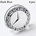 Mercedes Benz Wheel Center Caps - Set of 4 - Dark Blue - New - Mercedes Benz Wheel Caps - 75mm / 3 Inch – Mercedes Wheel Center Cap – Mercedes Center Caps - Mercedes Wheel Caps - MB Wheels Center Cap