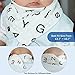 Cotton Baby Bibs, JML Infant Drool Bibs Set 9 Pack - Soothingly Soft Chafe-Free Comfort and Hypoallergenic and Absorbent, Adjustable Snap for Babies & Toddlers (6-24 months)