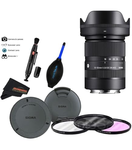 Amazon.com: Sigma 18-50mm f/2.8 DC DN Contemporary Lens for Sony E