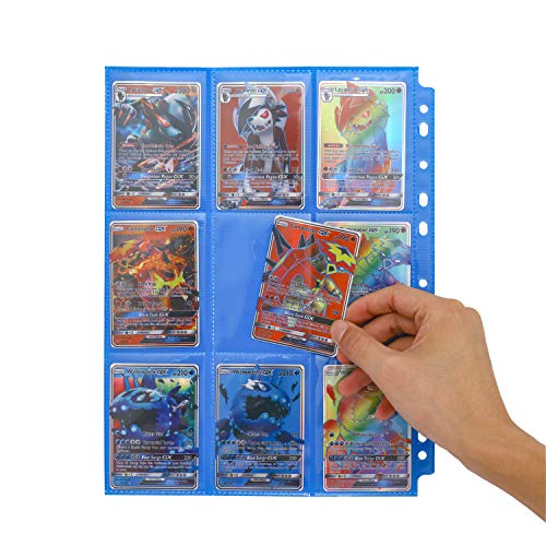 Totem World Sword & Shield Galar Starters Sobble 2" 3-Ring Collectors Binder Album with 25 Blue 9-Pocket Pages and 1 Mini Album - Perfect for Holding up to 450+ Pokemon Cards - Thumbnail 2