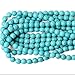 Synthetic Beads (Blue Turquoise, 10mm)