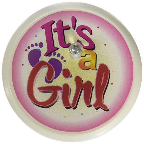 Beistle BL047 It's a Girl Blinking Button, 2-Inch