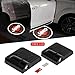 IHEX Auto 4pcs Jeep Door Light Car Wireless Led Welcome Projector, Entry Welcome Laser Courtesy Lights Ground Ghost Shadow Light Lamp