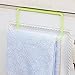 Binmer(TM) Towel Rack Hanging Holder Organizer Bathroom Kitchen Cabinet Cupboard Hanger (White)